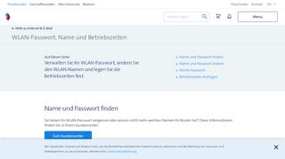 
                            11. WLAN-Passwort und Name ändern - Hilfe | Swisscom