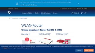 
                            3. WLAN-Router: HomeBox 2 oder FRITZ!Box günstig bei o2 bestellen