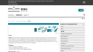 
                            1. WLAN - Universität Münster