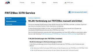 
                            6. WLAN-Verbindung zur FRITZ!Box einrichten | FRITZ!Box 3370 ...