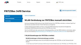 
                            5. WLAN-Verbindung zur FRITZ!Box einrichten | FRITZ!Box 3490 | AVM ...