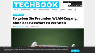 
                            1. WLAN-Zugang für Freunde, ohne das Passwort zu verraten ...