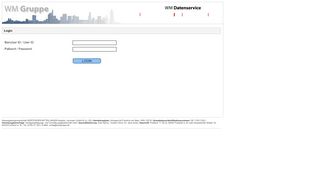 
                            1. WM Gruppe - Login