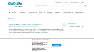
                            11. WM-Kat Archive - - Werbas AG