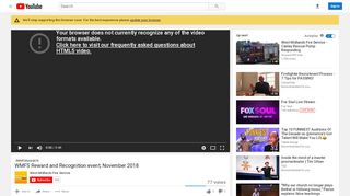 
                            7. WMFS Reward and Recognition event, November 2018 - YouTube