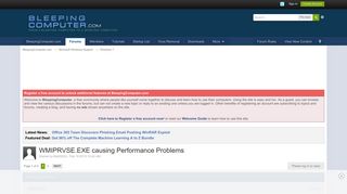 
                            5. WMIPRVSE.EXE causing Performance Problems - Windows 7 - Bleeping ...