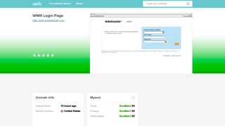 
                            5. wmr.ticketmaster.com - WMR Login Page - WMR Ticketmaster - Sur.ly