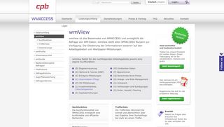 
                            3. wmView - Abfrage und Recherche von WM-Daten - wmaccess