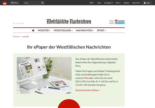 
                            1. WN ePaper der Westfälischen Nachrichten