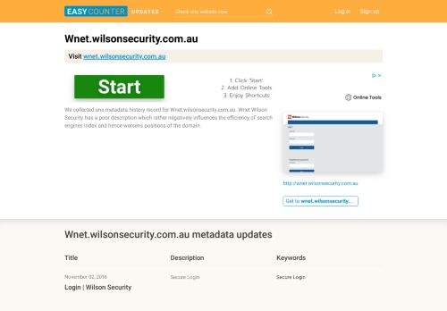 
                            13. Wnet Wilson Security (Wnet.wilsonsecurity.com.au) - Login | Wilson ...