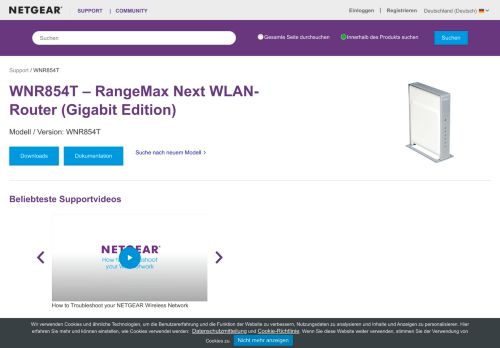 
                            4. WNR854T | RangeMax Next Wireless Router | NETGEAR Support