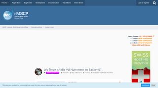 
                            4. Wo finde ich die VU Nummern im Backend? - German Corner - i-MSCP ...