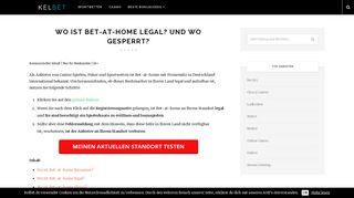 
                            9. Wo ist Bet-at-home legal? Und wo gesperrt? - Kelbet.de