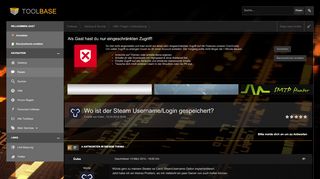 
                            3. Wo ist der Steam Username/Login gespeichert? - Hilfe / Fragen ...