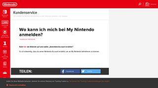 
                            5. Wo kann ich mich bei My Nintendo anmelden? | My Nintendo | Hilfe ...