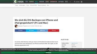 
                            9. Wo sind die iOS-Backups von iPhone und iPad gespeichert? (PC und ...