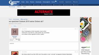 
                            9. wo speichert Outlook 2010 seine Ordner ab? | ComputerBase Forum