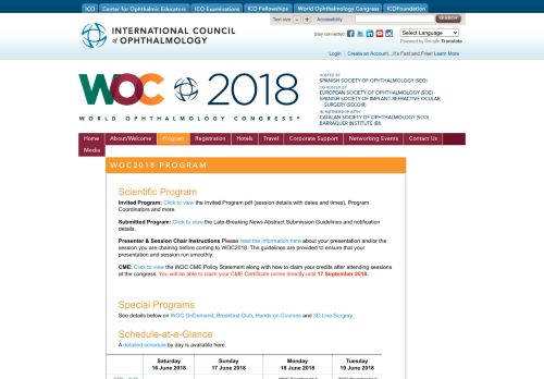 
                            8. WOC2018 Program - International Council of Ophthalmology