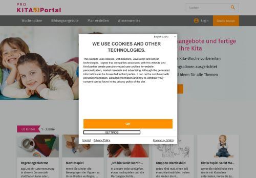 
                            7. Wochenplan | PRO Kita Portal