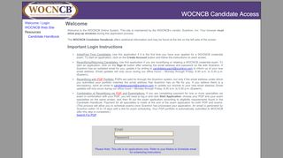 
                            10. WOCN Candidate Access - Castle Worldwide