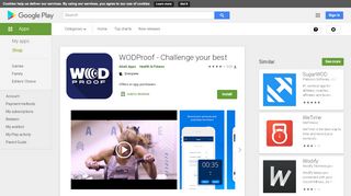 
                            13. WODProof - Challenge your best - Apps on Google Play