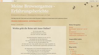 
                            4. Wohin geht die Reise mit Anno Online? - Meine Browsergames ...