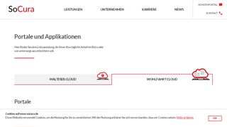
                            2. Wohlfahrt.Cloud | SoCura GmbH