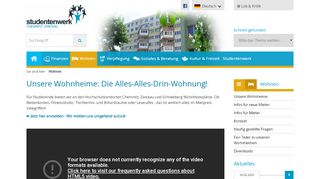 
                            10. Wohnheime für Studierende in Chemnitz | Studentenwerk Chemnitz ...
