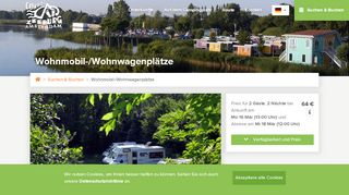 
                            2. Wohnmobil-/Wohnwagenplätze - Camping Zeeburg Amsterdam