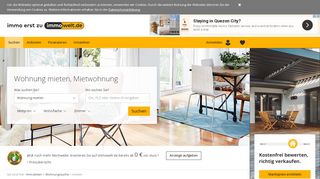 
                            3. ▷ Wohnung mieten - Mietwohnungen - finden bei immowelt.de