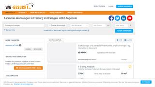 
                            12. Wohnungen Freiburg im Breisgau : 1-Zimmer-Wohnungen ...