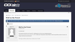 
                            8. Wolf on the Forest - Bögen & Armbrüste - CO2air.de