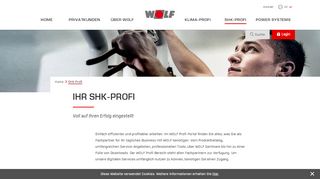 
                            2. WOLF Profi-Portal – alles auf einen Blick - WOLF Heiztechnik