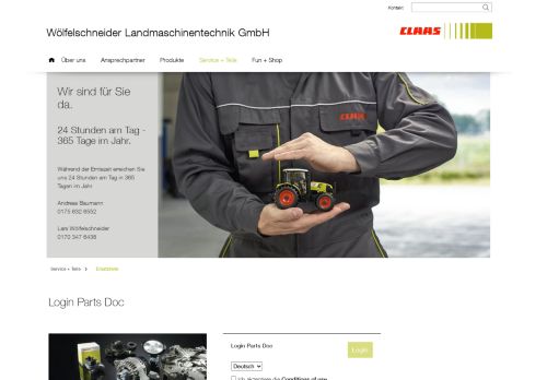 
                            6. Wölfelschneider Landmaschinentechnik GmbH | Ersatzteile - Service ...