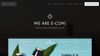 
                            5. Wolfpoint Agency - Shopify Plus Web Design and Development Agency