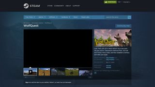 
                            11. WolfQuest on Steam