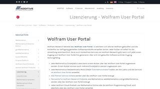
                            8. Wolfram User Portal