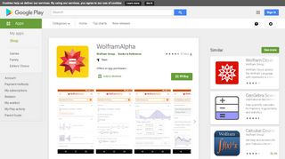 
                            8. WolframAlpha - Apps on Google Play