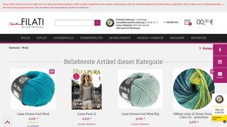 
                            8. Wolle | LANA GROSSA Online-Shop - meinFILATI