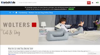 
                            10. Wolters Cat and Dog Online Shop | tiierisch.de