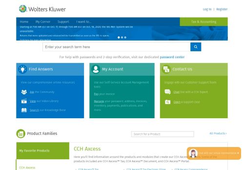 
                            6. Wolters Kluwer Tax & Accounting Support