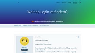 
                            8. Woltlab Login verändern? - Wie mache ich was? - KittMedia – Modern ...