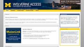 
                            6. Wolverine Access: Home