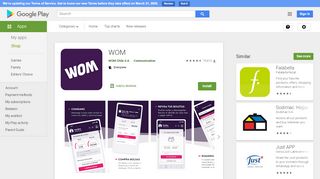
                            12. WOM - Apps on Google Play