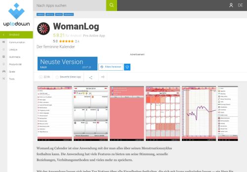 
                            4. WomanLog 5.6.19 für Android - Download auf Deutsch