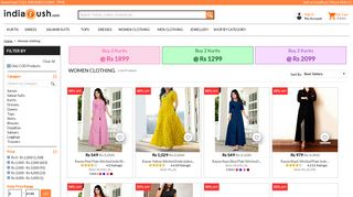 
                            12. Women Clothing - Buy Indian Ethnic Wear Online With ... - Indiarush