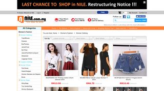 
                            4. Women Clothing - Nile.com.my: Malaysia Online Shopping ...