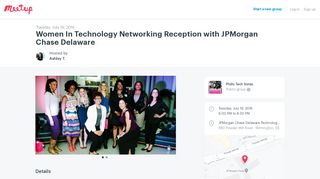 
                            12. Women In Technology Networking Reception with JPMorgan Chase ...
