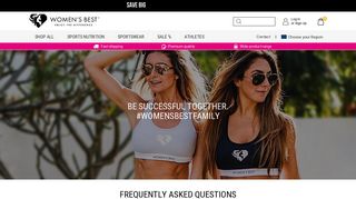 
                            9. WOMEN'S BEST | FAQ