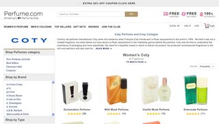 
                            9. Women's Coty - Coty - Buy Online at Perfume.com